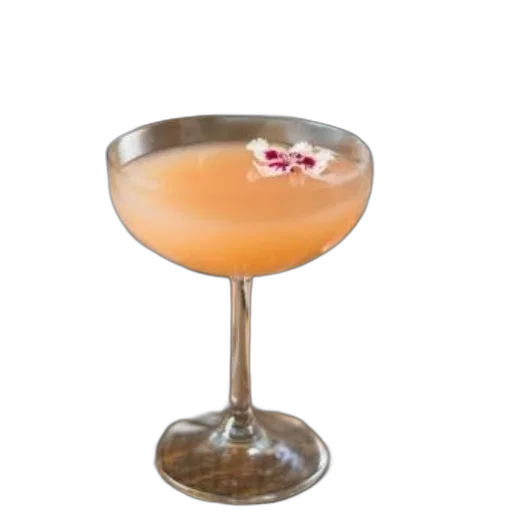 crown, food, staff, elegant, glass, filled, pinkish-orange, cocktail transparent PNG cut-out