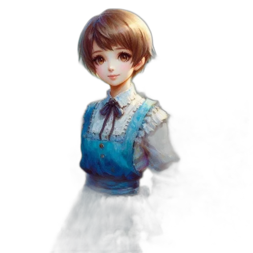 dress, staff, face, robot, concept art, photorealistic, fantasy art, pixel art transparent PNG cut-out