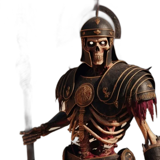 robot, sword, staff, mask transparent PNG cut-out