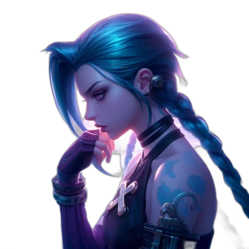 face, robot, staff, cyberpunk, concept art, fantasy art, pixel art, neon lights transparent PNG cut-out