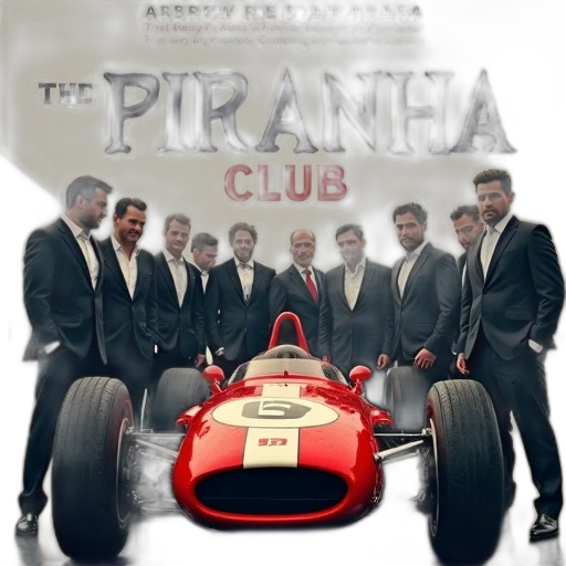 concept art, 3d render, cover, book, piranha, club, power, influence transparent PNG cut-out
