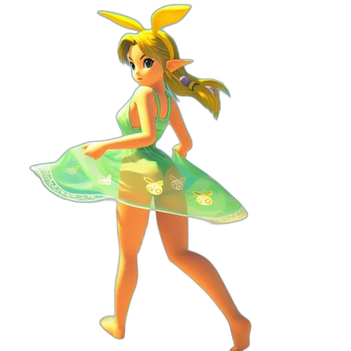 dress, concept art, 3d render, pixel art, fantasy art, underwater, neon, golden transparent PNG cut-out